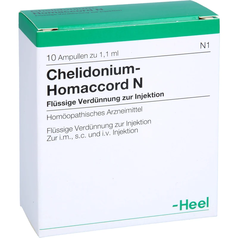 Heel Chelidonium Homaccord N flüssige Verdünnung, 10 St. Ampullen