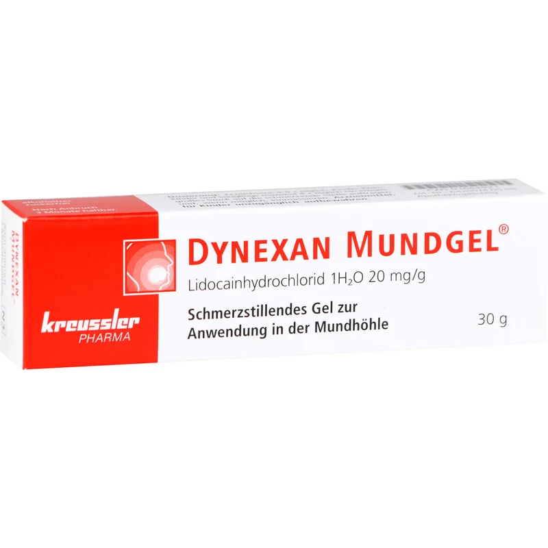 DYNEXAN 2 % schmerzstillendes Mundgel, 30 g Gel
