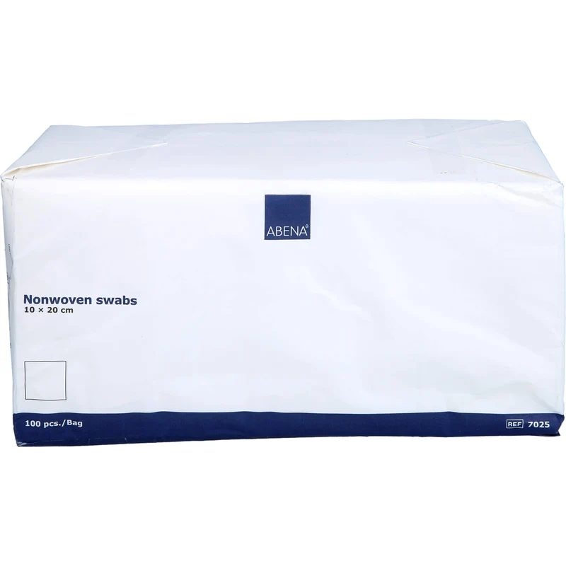 ABENA Vlieskompressen 4-lagig unsteril 10 x 20 cm, 100 St. Kompressen