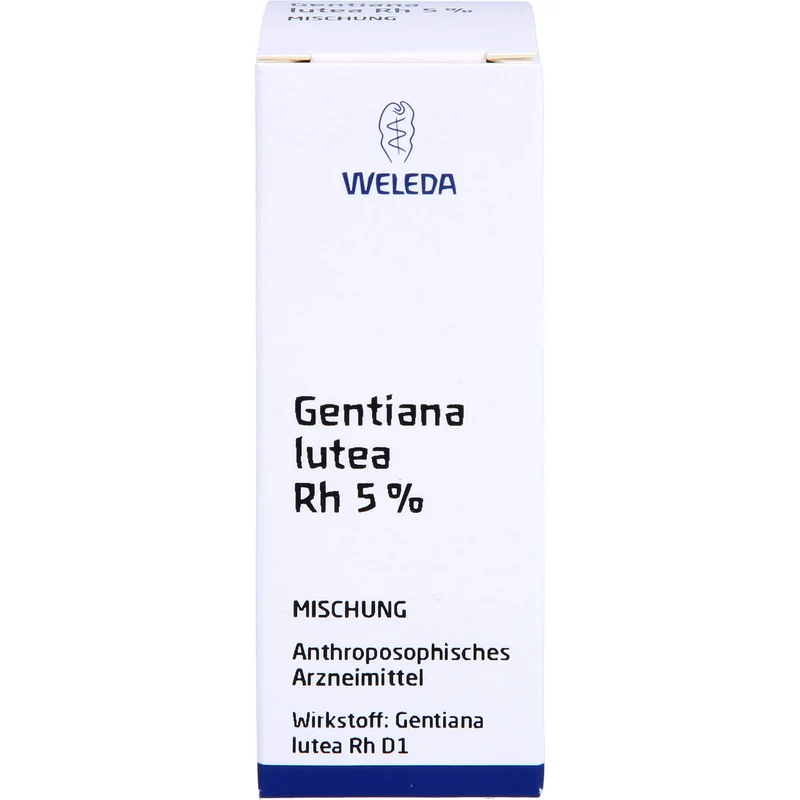 WELEDA Gentiana lutea RH Presssaft 5%, 20 ml Lösung