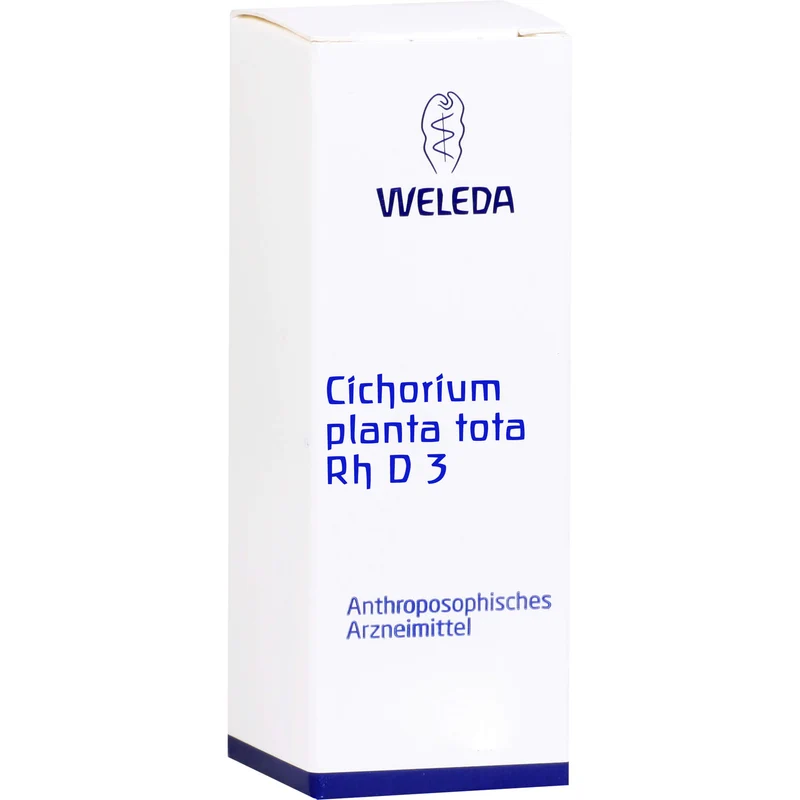 WELEDA Cichorium planta tota Rh D3 flüssige Verdünnung, 20 ml Lösung