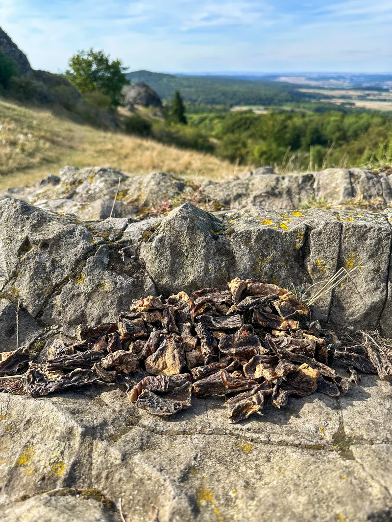 Rinderherz getrocknet