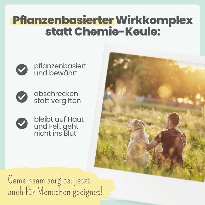 Zpray für Hunde und Menschen gegen Zecken, Milben [Jahresvorrat]