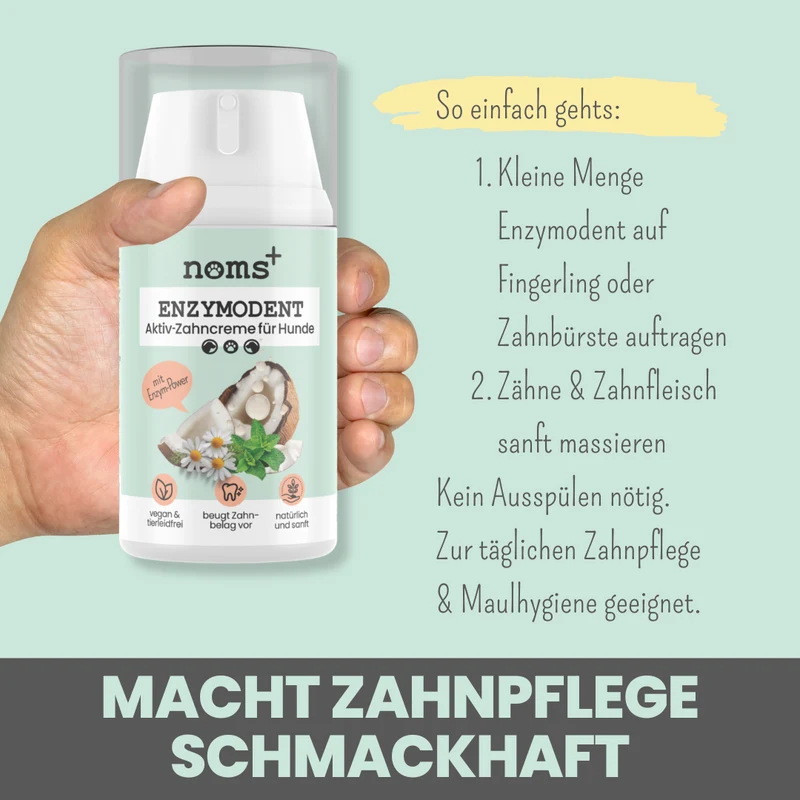 Enzymodent: Enzymatische Zahnpasta für Hunde mit natürlicher Pflege- und Präventionsformel