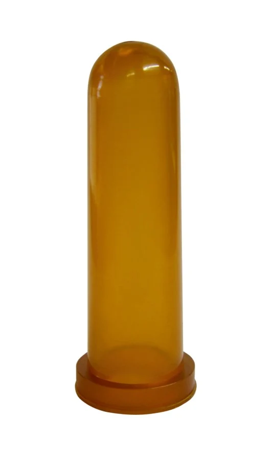 5 Stück Tränkeeimer transparent lila inkl. Ventil und Sauger