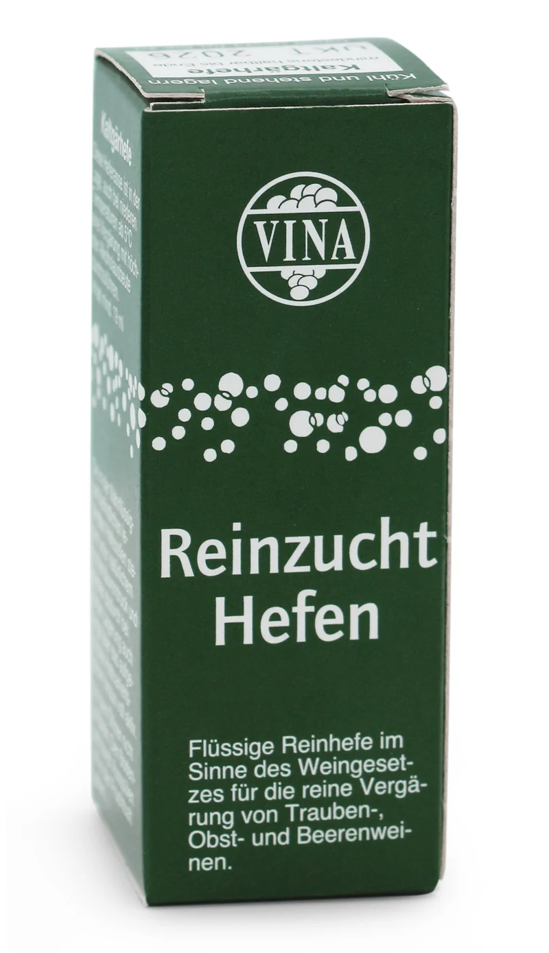 Reinzuchthefe (Kaltgärhefe) flüssig -ausreichend für 50 Liter- 19ml