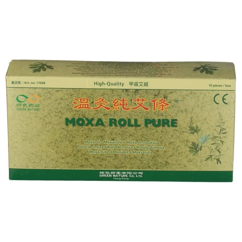 Moxa Roll Pure zum Erwärmen von Akupunkturpunkten, 10 St. Stift