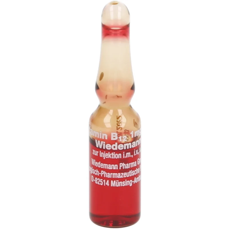 Vitamin B12 Wiedemann 1 mg/ml Injektionslösung, 10 St. Ampullen