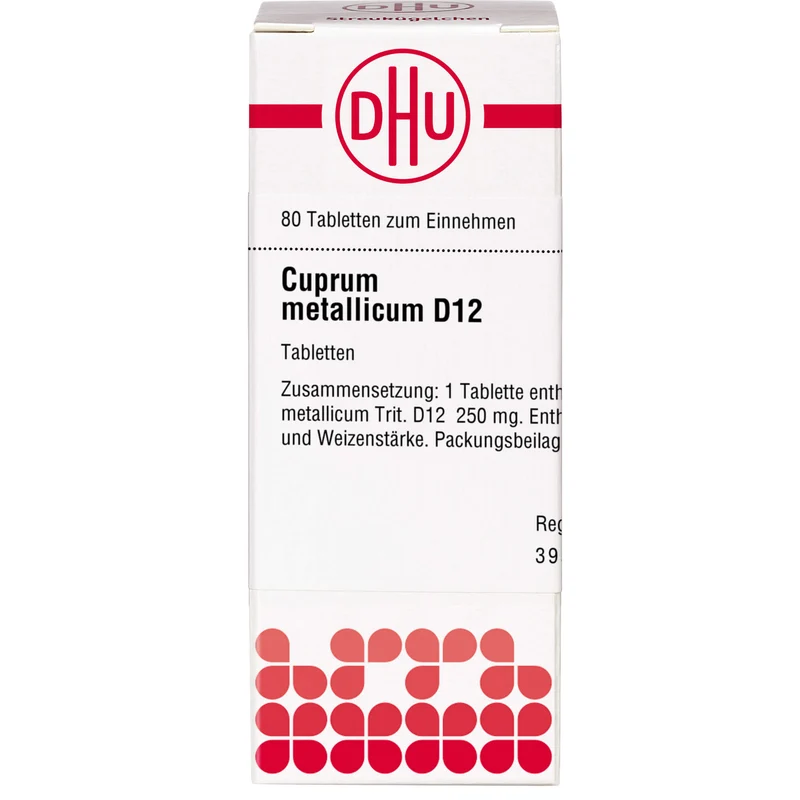 Cuprum metallicum D12 DHU Tabletten, 80 St. Tabletten