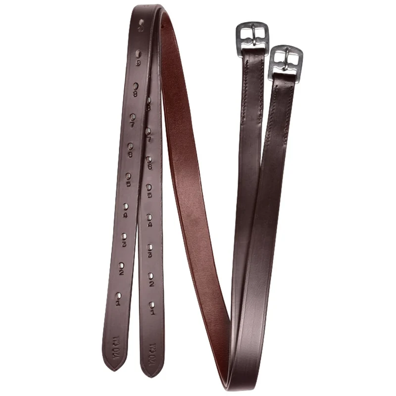 Staffili STAR 25mm Pelle Robusta Cavallo Sella Equitazione