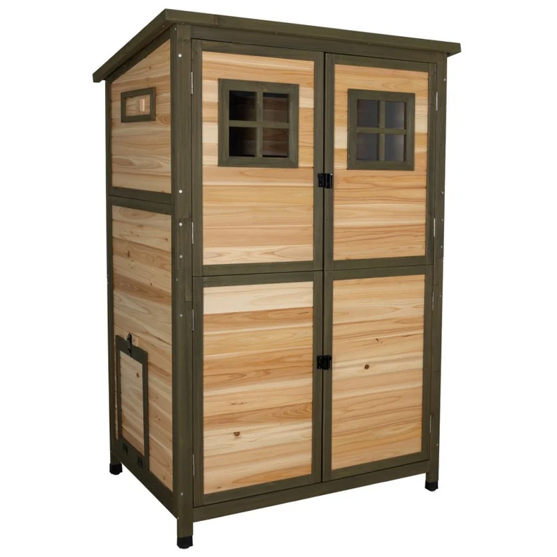 Casetta per polli Tower 109 x 75 x 167cm