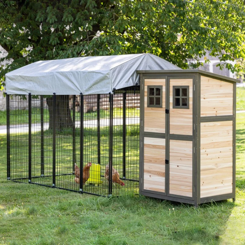 Casetta per polli Tower 109 x 75 x 167cm