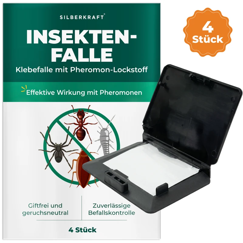 Insektenfalle wasserfest – Klebefalle mit Spezial-Lockstoff