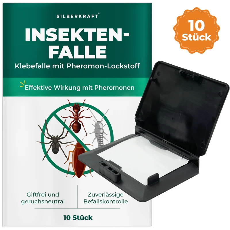 Insektenfalle wasserfest – Klebefalle mit Spezial-Lockstoff