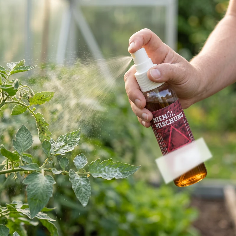 BIp Niemölmischung 10 qm – Neemöl-Spray gegen Insekten und Pilze für Pflanzen
