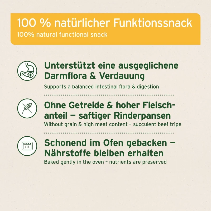 Gras- & Kotfresser Snack