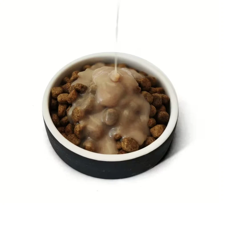 Perro Topping Lamm Sauce – Hypoallergene Knochenbrühe für Hunde & Katzen | Geschmacksverstärker für Trockenfutter | Gluten- & Getreidefrei