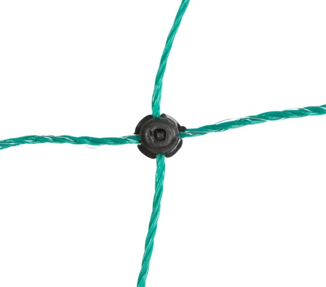 Geflügelnetz/Hundezaun 106cm Doppelspitze grün