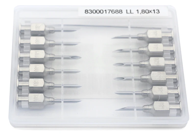 Kanülen Luer-Lock 1,8 x 13mm | Blister - 12 Stück