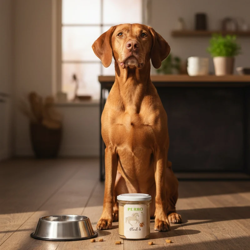 Perro Genießer Glas Pferd & Kürbis – Saftiges Nassfutter für anspruchsvolle Hunde | 100% Getreidefrei, Glutenfrei, Schonend im Glas & Unwiderstehlich Lecker