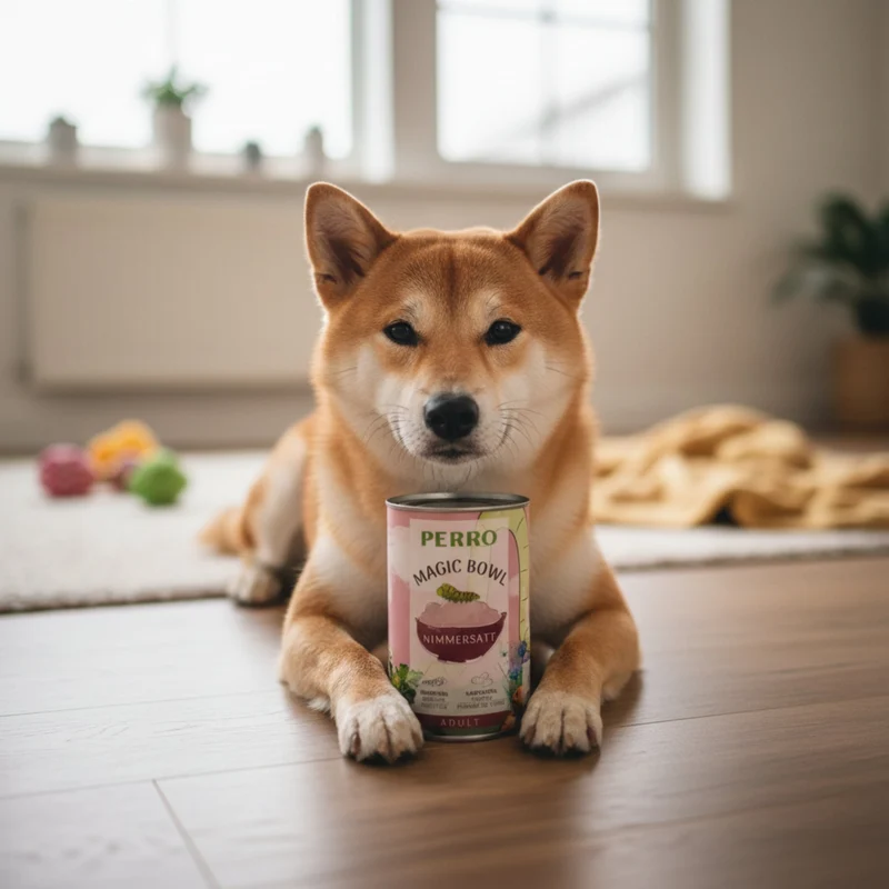 Perro Magic Bowl Nimmersatt – Insekten, Kartoffel & Pastinake | Getreidefrei & Hypoallergen | Premium Nassfutter für ausgewachsene Hunde
