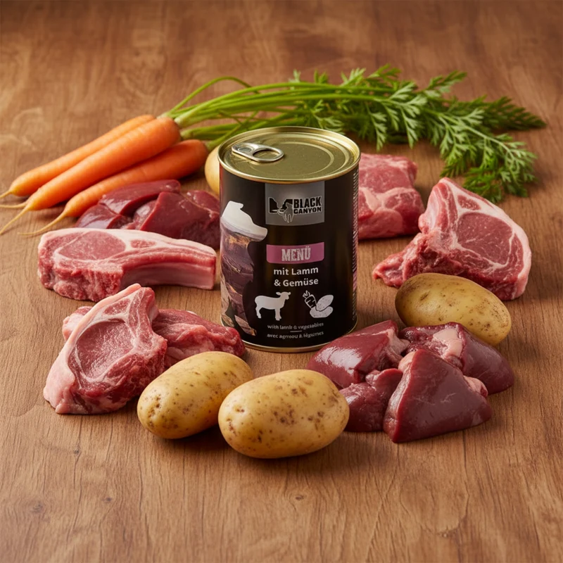 Black Canyon Menü Bundle – Getreidefreies Premium Nassfutter mit hohem Fleischanteil für ausgewogene Ernährung
