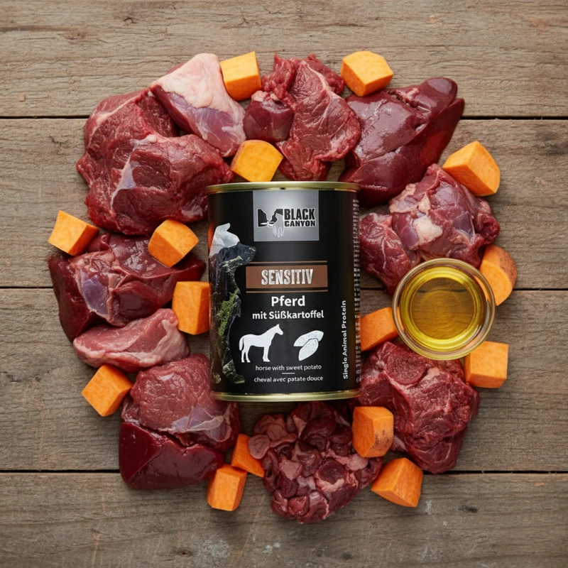 Black Canyon Probierpaket Nassfutter für Hunde – 5 Sorten getreidefreies Premium-Hundefutter zum Kennenlernen