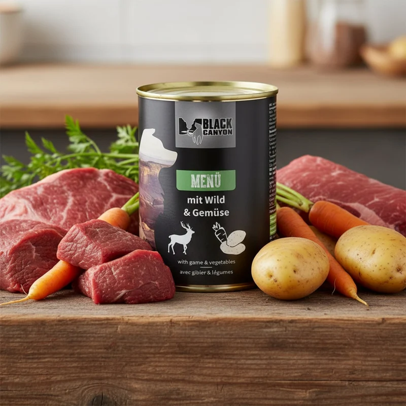 Black Canyon Menü Bundle – Getreidefreies Premium Nassfutter mit hohem Fleischanteil für ausgewogene Ernährung