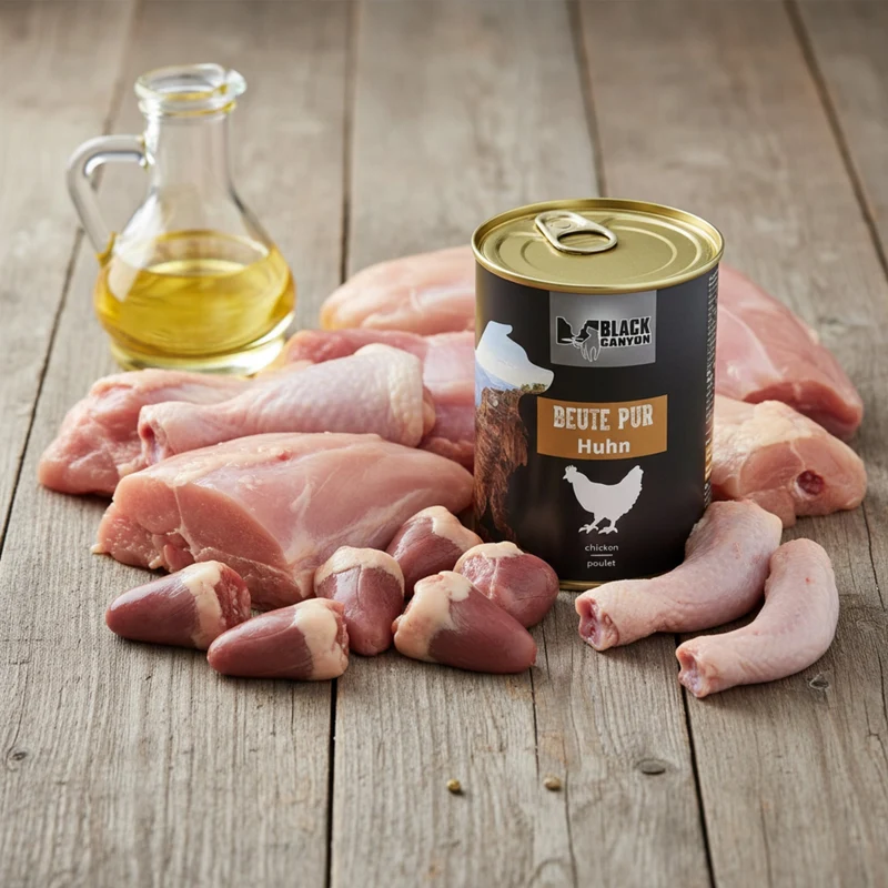 Black Canyon Beute Pur Nassfutter Bundle – Getreidefreies Premium-Hundefutter mit hohem Fleischanteil für natürliche Ernährung