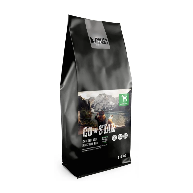 Black Canyon CoStar Adult Ente & Reis – Premium Trockenfutter für ausgewachsene Hunde mit hochwertiger Ente, bekömmlichem Reis und natürlichen Zutaten
