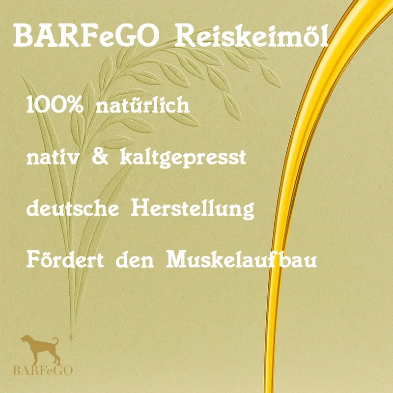Reiskeimöl für Hunde