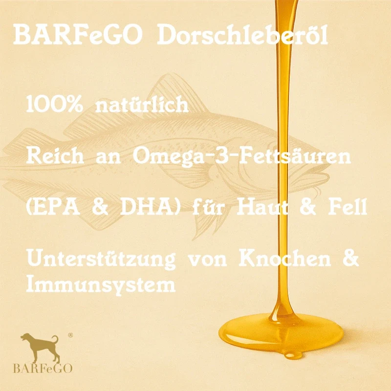 Dorschleberöl für Hunde