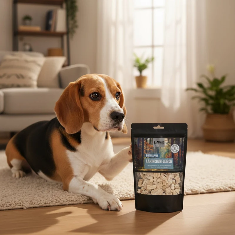 Black Canyon Beutehappen Kaninchenfleisch – Premium Snack für Hunde & Katzen, Natürlich & Proteinreich für Training & Belohnung