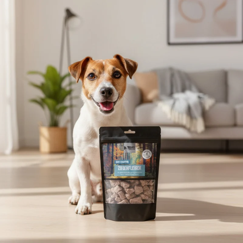 Black Canyon Beutehappen Ziegenfleisch – Premium Trainingssnack für Hunde & Katzen | Proteinreich & Ideal für Sensible Mägen
