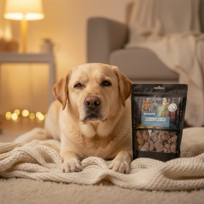 Black Canyon Beutehappen Ziegenfleisch – Premium Trainingssnack für Hunde & Katzen | Proteinreich & Ideal für Sensible Mägen