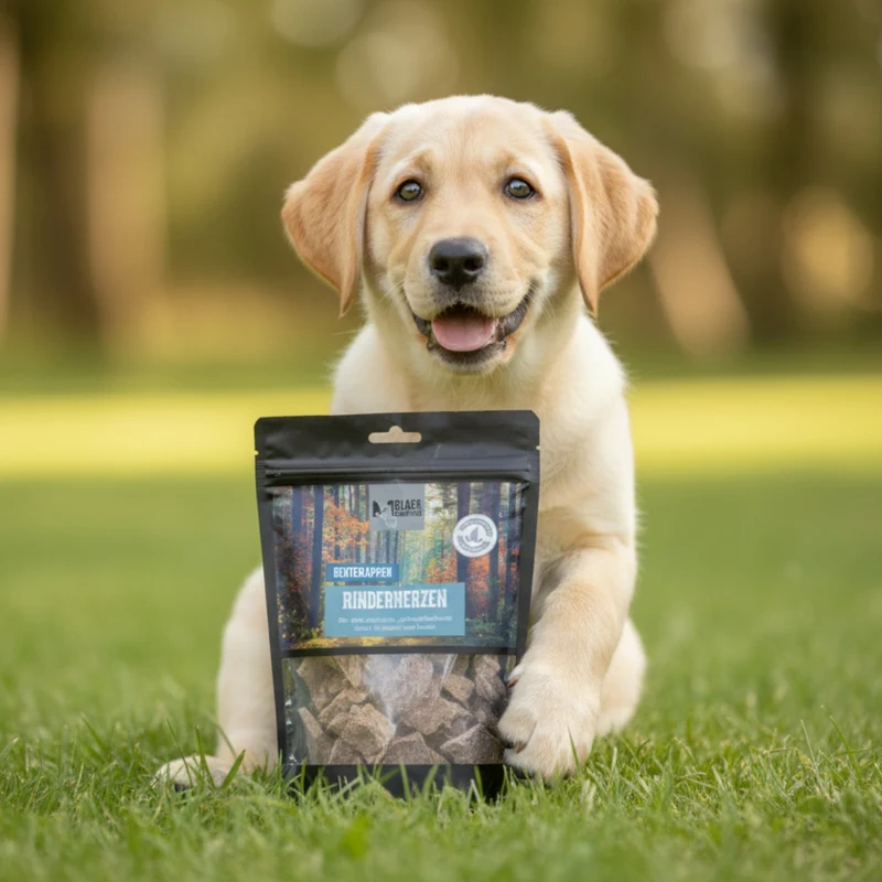 Black Canyon Rinderherzen – Luftgetrocknete Premium-Belohnung für Hunde & Katzen | Trainingssnack | Getreidefrei & Proteinreich