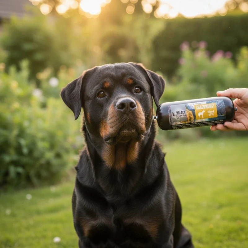 Black Canyon Snackwurst Pferd – Premium Pferdefleisch-Snack für Hunde mit Allergien & Sensibilitäten
