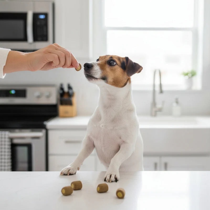 Perro Lammrollies – Fettarme Hundesnacks aus Lamm | Krümelfrei & Natürliche Zahnpflege für Hunde