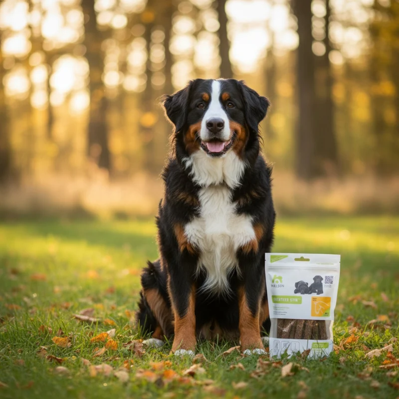 Maelson Treatees Stix Pferd – Premium Pferdefleisch-Stangen für Hunde, natürlicher Kausnack für gesunde Zähne & artgerechte Belohnung