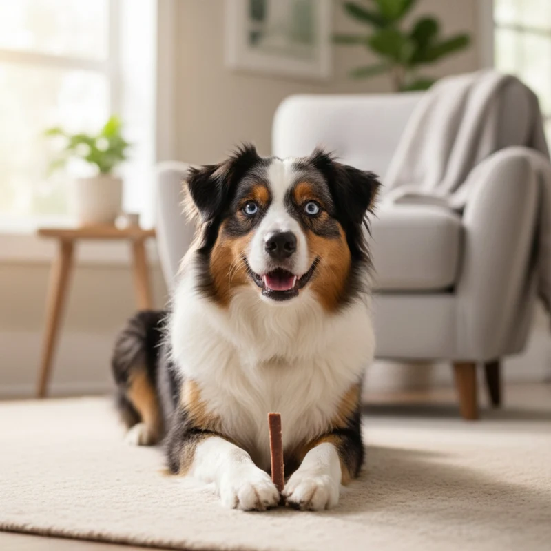 Maelson Treatees Stix Pferd – Premium Pferdefleisch-Stangen für Hunde, natürlicher Kausnack für gesunde Zähne & artgerechte Belohnung