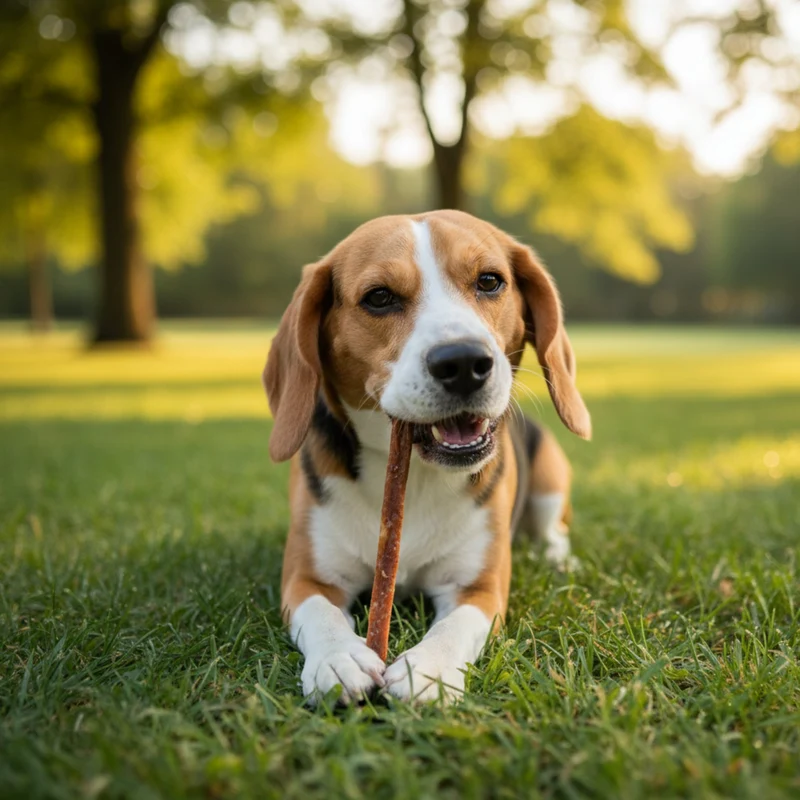 Maelson Treatees Stix Pferd – Premium Pferdefleisch-Stangen für Hunde, natürlicher Kausnack für gesunde Zähne & artgerechte Belohnung