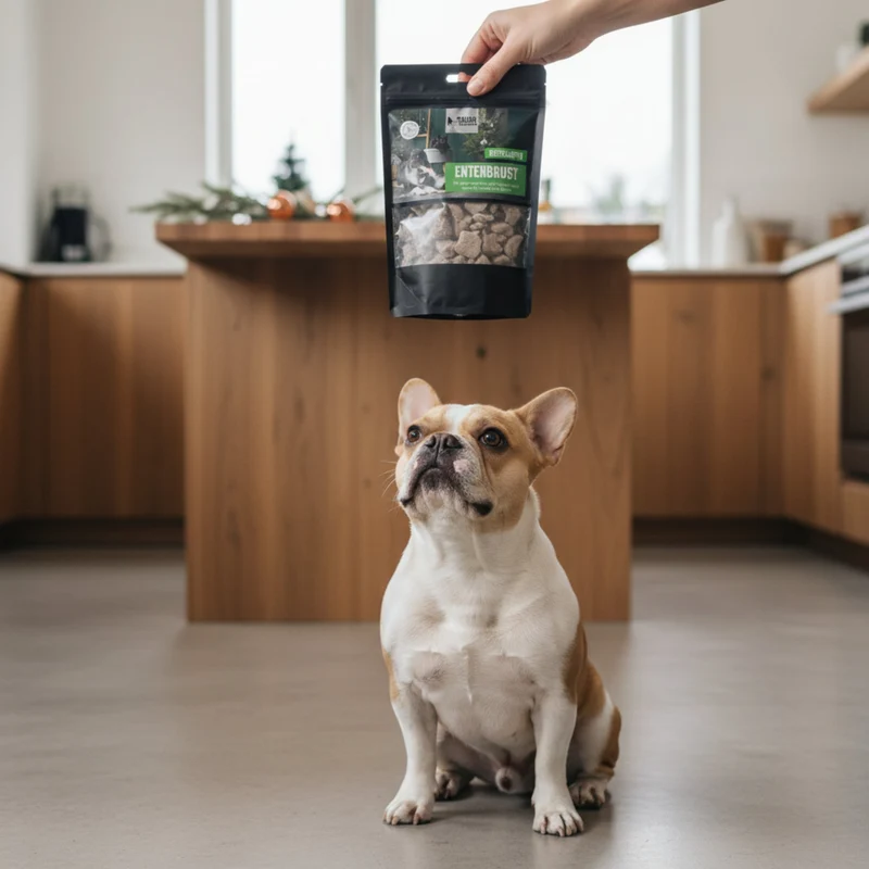 Black Canyon Beutehappen Xmas Edition Entenbrust – Gefriergetrocknet, 100% Natürlich, Proteinreich für Hunde & Katzen