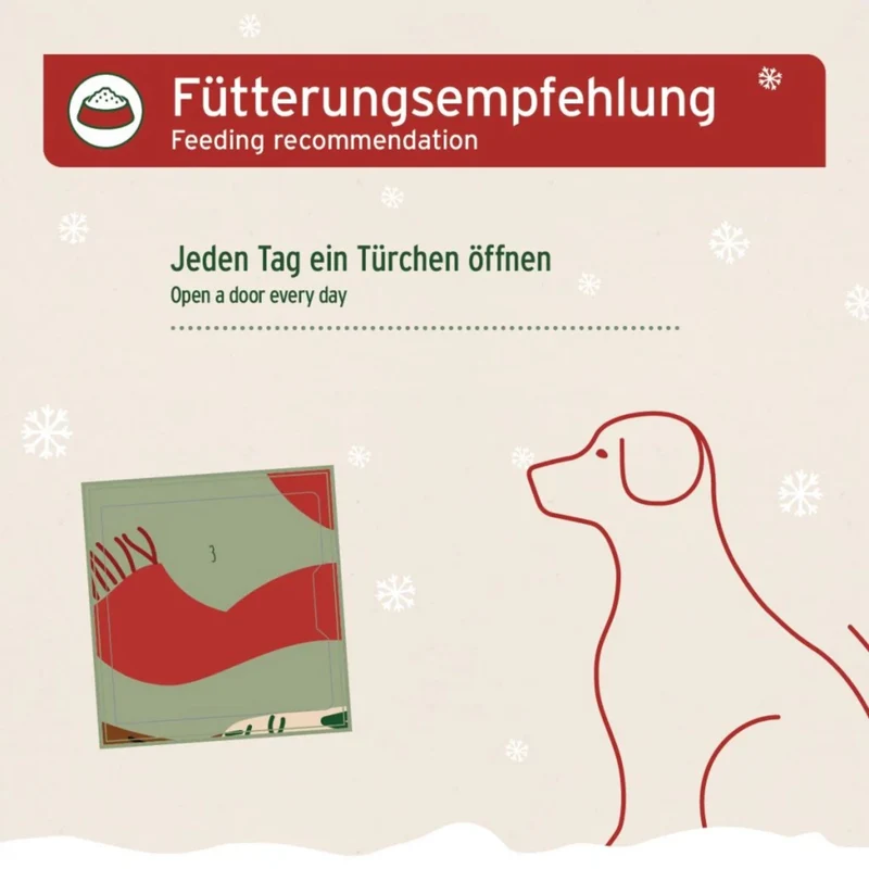 AniForte Hunde Adventskalender 2025 - 24 Premium Leckerlis Getreidefrei & Luftgetrocknet für Natürlichen Genuss