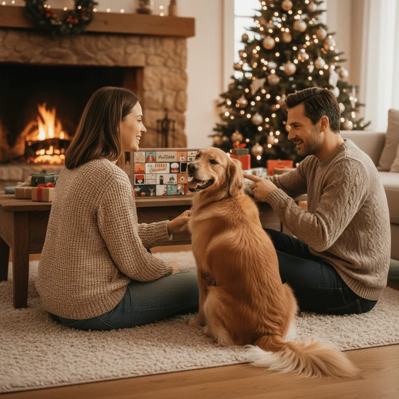 AniForte Premium Adventskalender für Hunde - 24 hochwertige Überraschungen für gesunde Vorfreude