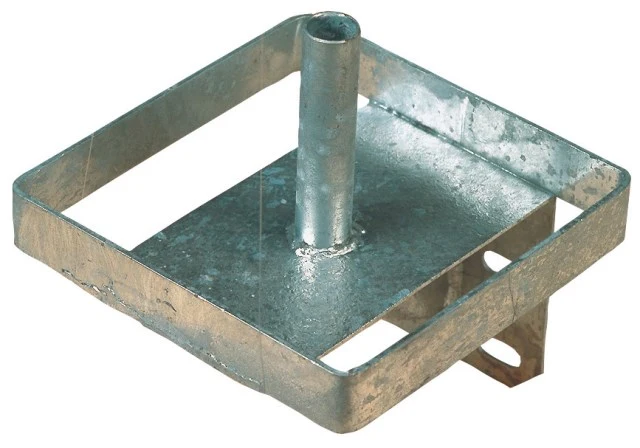 Lecksteinhalter - Metall Verzinkt