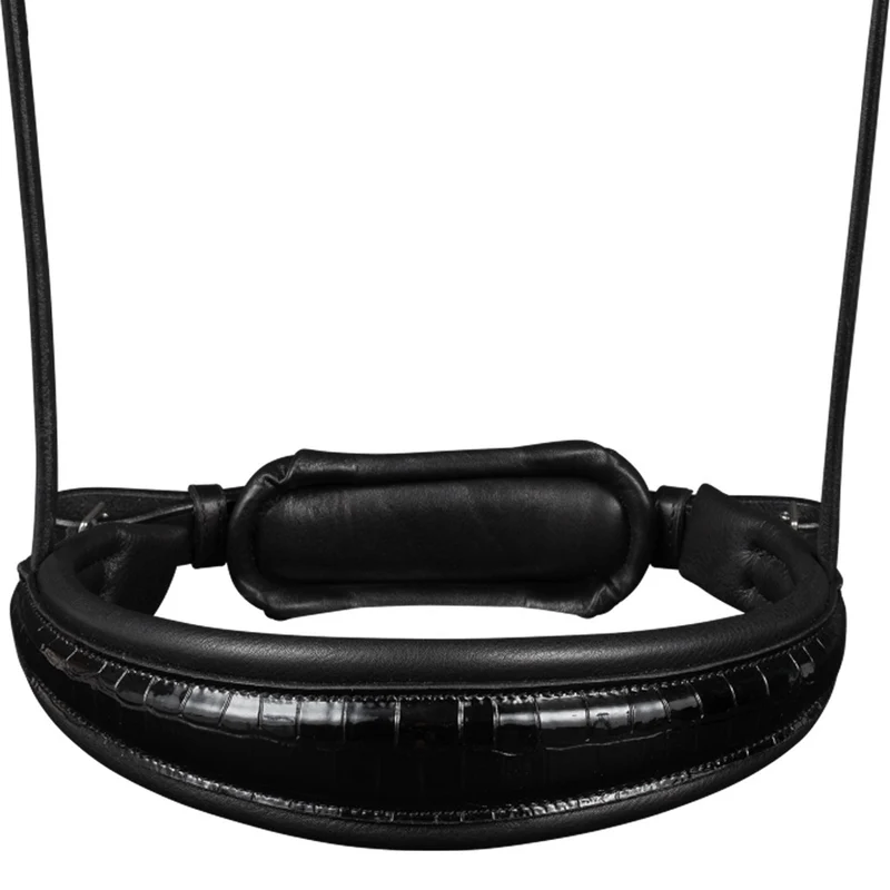 Briglia Waldhausen S-Line Kandare Magic con cristalli - Nero