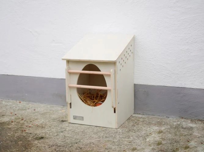 Hühner Legenest aus Holz