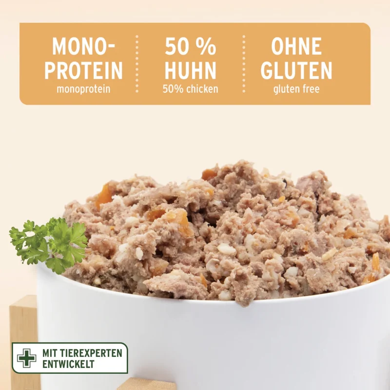 AniForte Pure Nature Senior Menu Chicken – Premium-Nassfutter für ältere Hunde mit zartem Hühnchen und natürlichen Zutaten