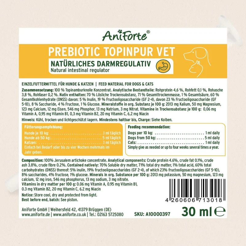 Prebiotic TopinPur VET