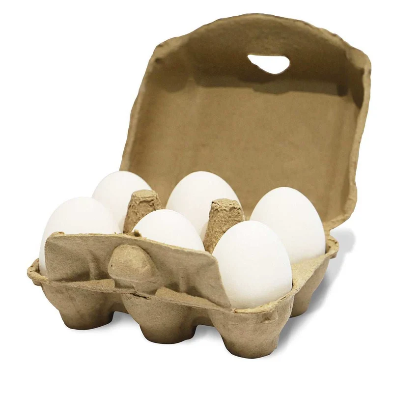 FarmLife Ton-Eier 6er Pack